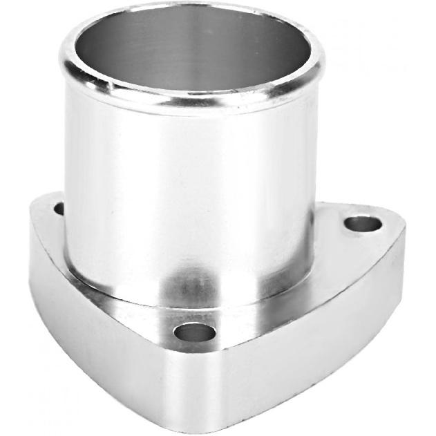 3 Bolt Turbo Adapter, Flange Adapter Kit 3 Bolt Turbo Outlet Adapter Kit Fit for Garrett Gt25 Gt28 T25 T28 Sr20det with Brass Fitting 90 Degree