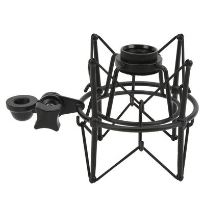 Microphone Shock Mount Clip Mic Anti Vibration Holder for Live Strming Recording Studio
