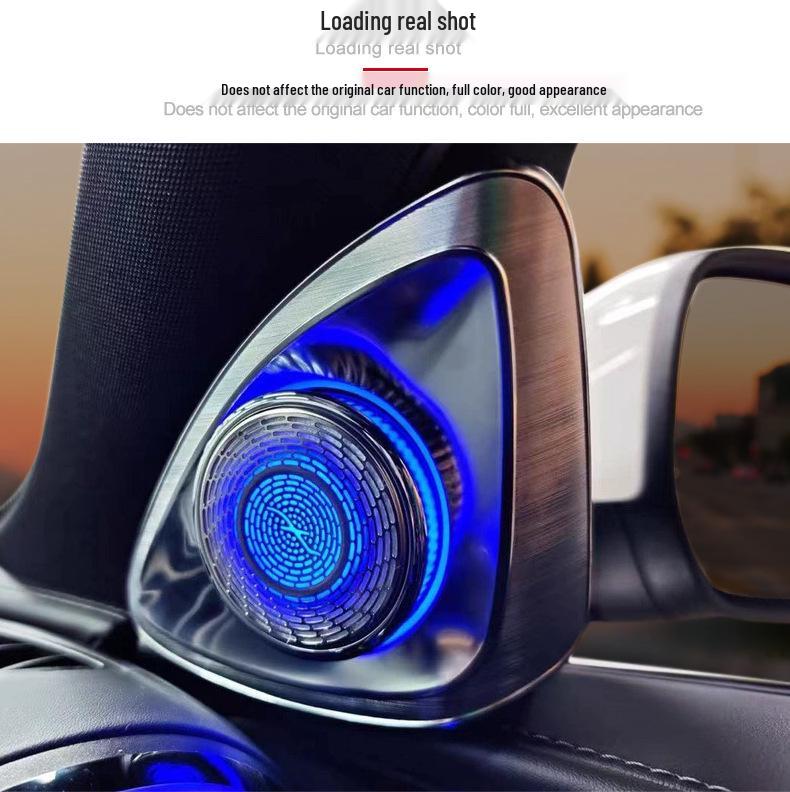 Ortam Aydınlatmalı C Sınıfı, E Sınıfı, S Sınıfı, GLC Sınıfı Uyumlu Mercedes-Benz Dönen Tweeter