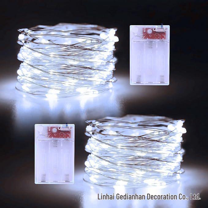 Warm White Waterproof String Lights for Indoor/Outdoor Decor