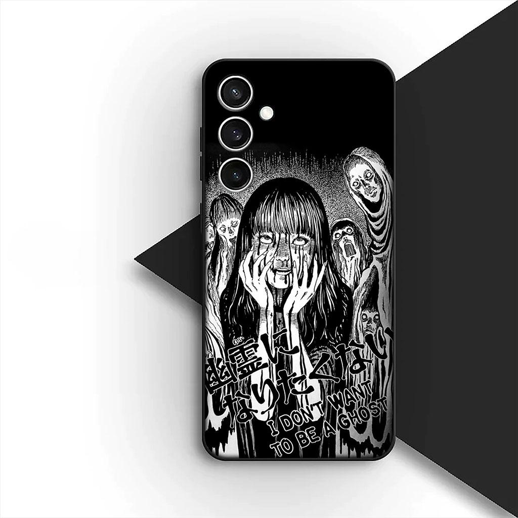 Phone Cover for Samsung Galaxy S22 S21 S20 FE Ultra Plus A07 A17 A15 A16 A25 A57 A37 Case Comics Junjis Tomie Ito Collection