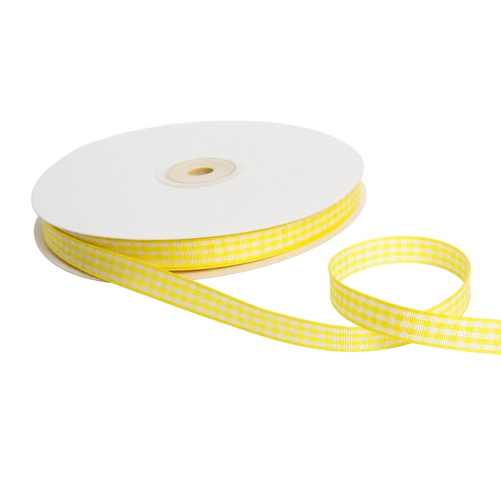 Plaid Ribbon with Polyester for Christmas Gift Wrapping, Crafts and Hair Bows, 1 45 m