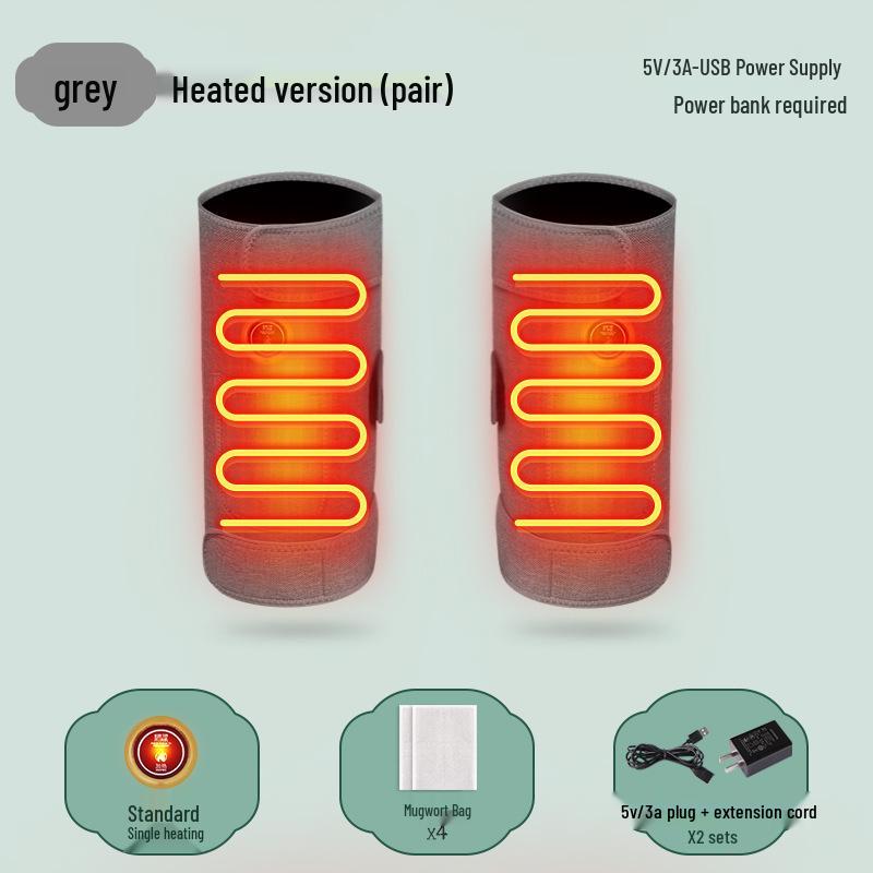 

Knee Heating Massager: Warm Therapy for Joint Pain and Elderly Leg Comfort.
