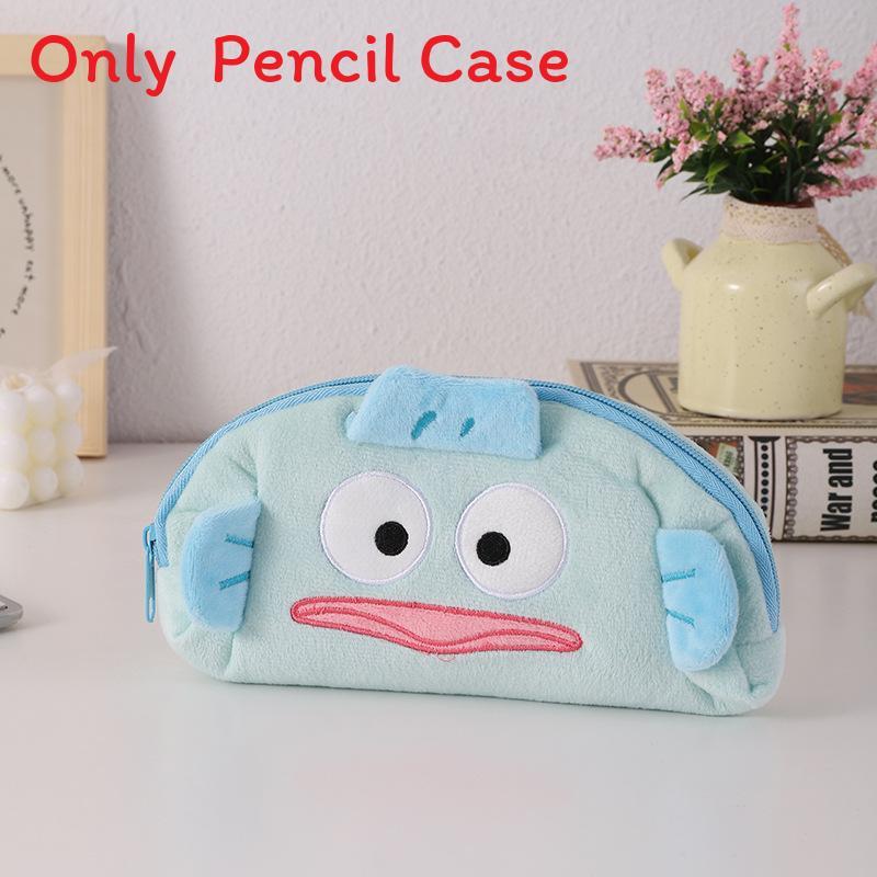 Plush Pencil Case For Girls Large Capacity Cute Kawaii Stationery Storage For School