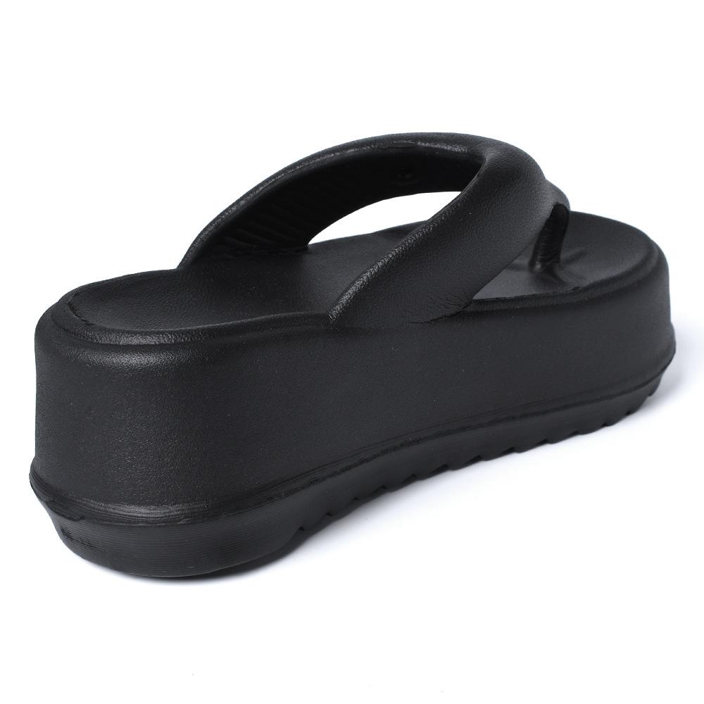 Letnie Klapki na Grubej Podeszwie 7cm dla Kobiet Damskie Sandały na Platformie Outdoorowe Damskie Klapki Plażowe Domowy Komfort Damskie Sandały Letnie