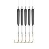 30pcs Professional Floating Carps Fishing Hair Rigs Hook Buoyance Carps Hook Float Tube For Underwater Hook Positioning