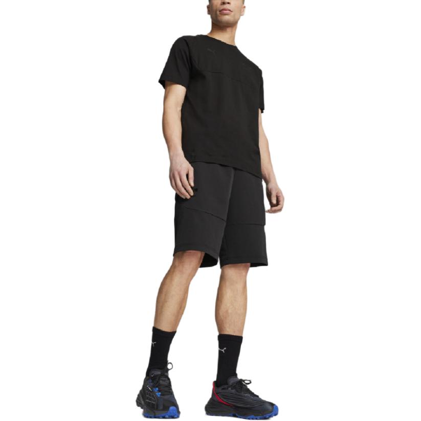 Puma Mms Bmw Racing Series Ess+ Pantalones Cortos Casuales Versátiles Ligeros Transpirables de Cintura Media para Hombre 627539-01