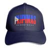 Pilipinas Basketball Baseball Cap Six Panel Structured Crown Sun Protection Upf 50 Breathable Mesh Back