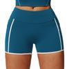 New Pocket Naked Yoga Shorts, High Waist Wrap Around Waist, Plastic Waist, Sports Shorts, Fitness Outerwear Shorts For Women