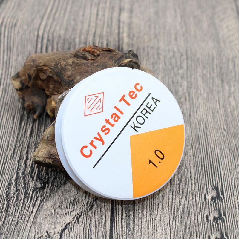 

1 рулон прозрачный эластичный кристалл линия бисер шнур струна проволочная нить для изготовления ювелирных изделий DIY 1.0mm