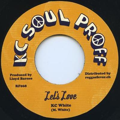 7inch Record KC WHITE - Let's Love / Let's Dub RF068 KC Soul Puff/Re 1975 Europe Reggae, Ska & Dub
