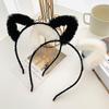 Hair Hoop Birthday Party Cat Ears Women Accessories Make Up Korea Style Headband Plush Hair Band