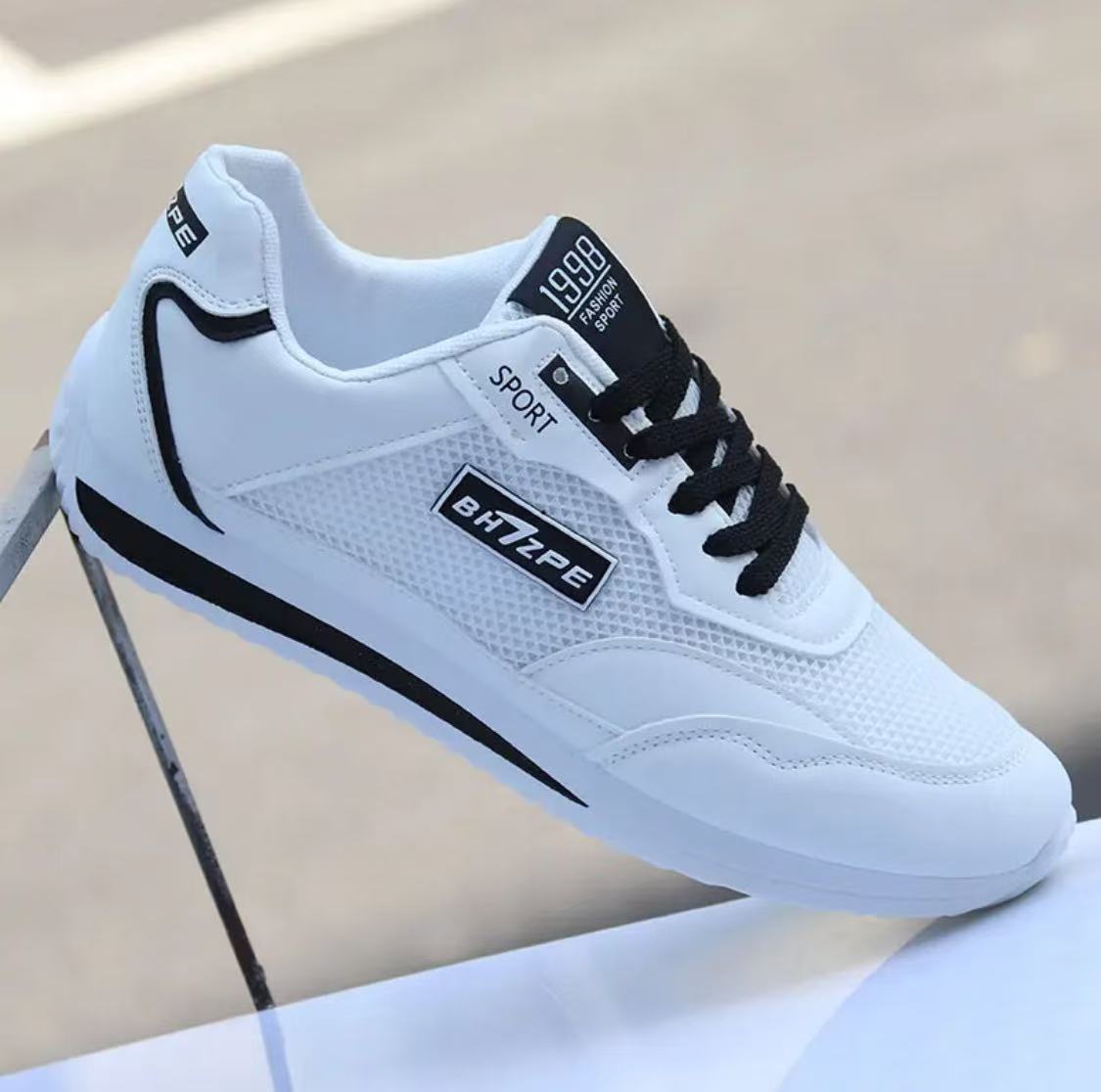 

22 summer new solid color breathable mesh light soft bottom sports and leisure Forrest Gump shoes 38