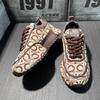 Fashion Men's Sports Casual Shoes for Autumn Winter Thick-soled Insole Height-increasing Rolled-soled Fashionable Trendy Dad Shoes A10