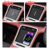 LUCKEASY Right Drive for Geely Proton X50 2025 2026 Car Anti-Dirt Pad Wireless Charging Mobile Anti-Slip Mat Car Accessiories