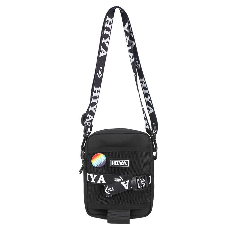 Легкая наплечная сумка для мужчин водонепроницаемая сумка для мобильного телефона женская сумка через плечо чёрный 1114₽