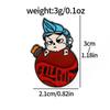 Japanese Anime ONE PIECE Metal Badge Luffy Chopper Character Alloy Drip Brooch Pin