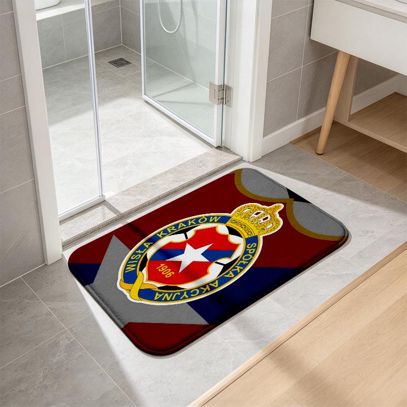 Wisła Flannel Kitchen Mat Christmas Soft Area Rug Non Slip Floor Carpet Home Decoration