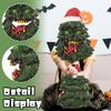 Halloween Christmas Tree Tongue Out Latex Head Cover Mask Haunted House Escape Room