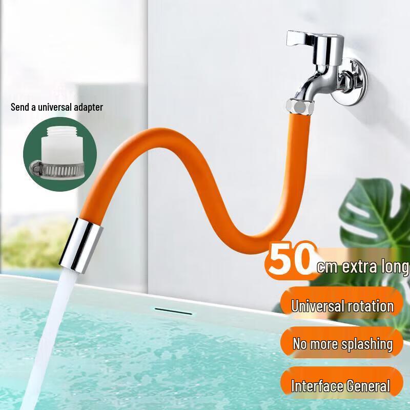 Universal Rotating Kitchen Faucet Extender