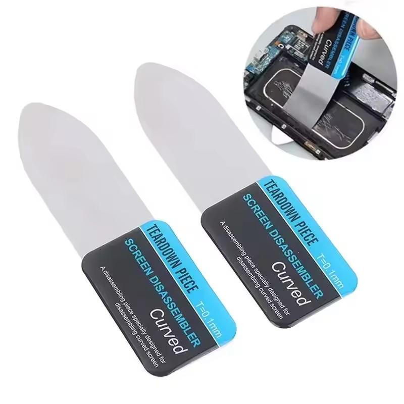 1/5Pc Phone Opening Pry Card Tools Ultra Thin Flexible Disassemble Tool Tra Thin Flexible Mobile Phone Disassemble Tool
