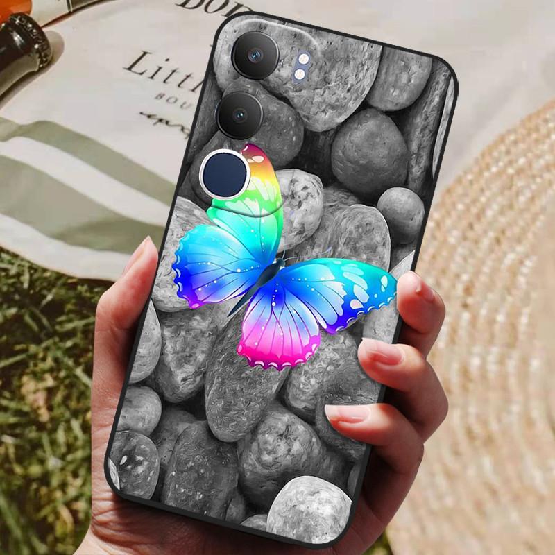 Pouzdro na telefon pro vivo Y19s 4G Módní malovaný měkký silikonový zadní kryt pro vivo Y19s 4G Pouzdra TPU nárazník na vivoy19s V2419 Roztomilé