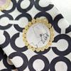 Used COACH Coach Twilly Ribbon Scarf Signature Floral Pattern