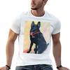 That Black Dog T-Shirt Minimalist Casual Short Sleeve Top