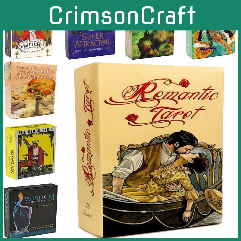 Tarot Deck With Stunning Visuals And Durable Thick Double Copper Paper**