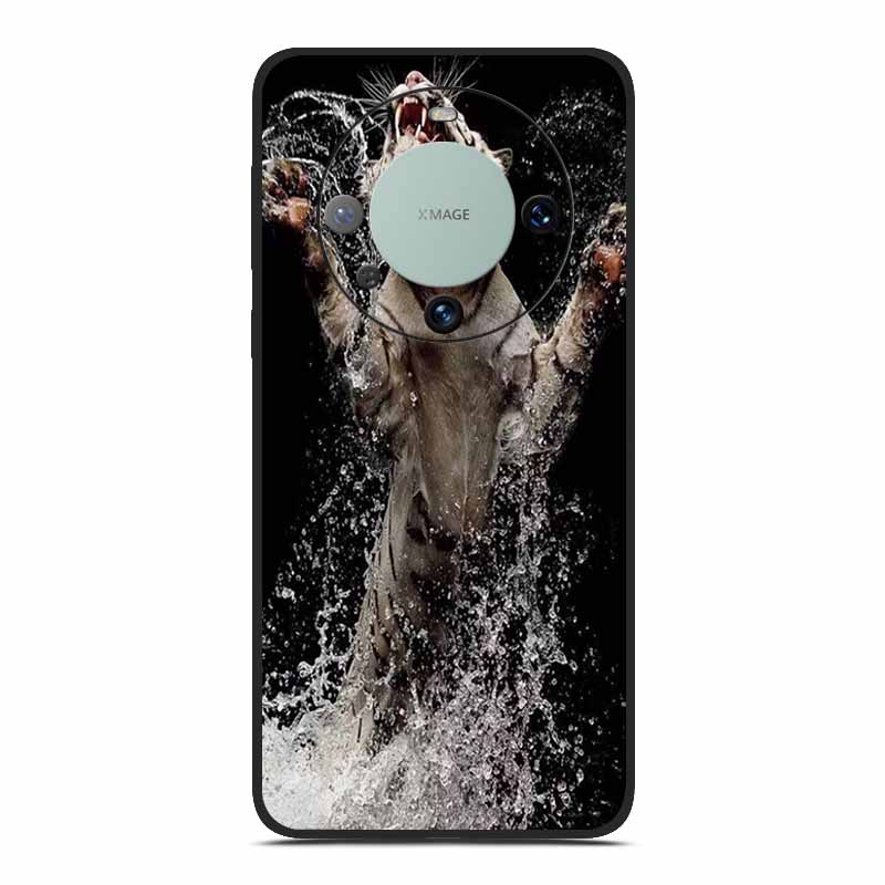 TPU Soft Phone Case for Huawei Mate 60 Funda Silicone Luxury Back Cover for Huawei Mate 60 pro Capa Animal Lion Dinosourus