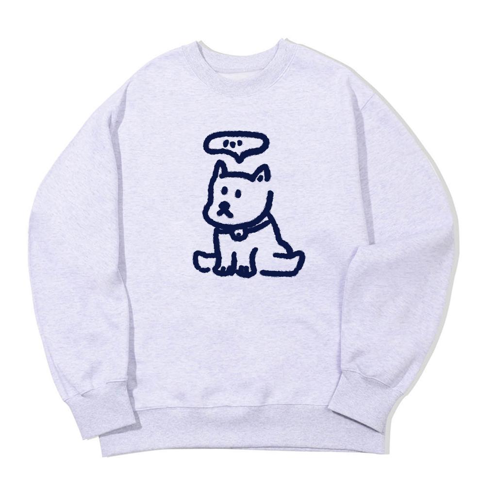 AWESOMEUS (23Fw)Spacing Out Dog Sweat Shirts_3 Color