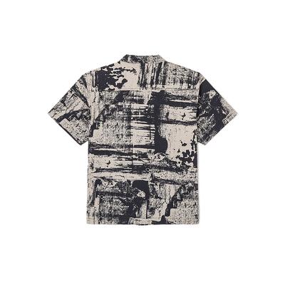 Light Brown Tie-Dye Short Sleeve Polo Shirt Men Shirts VN000P86F0V