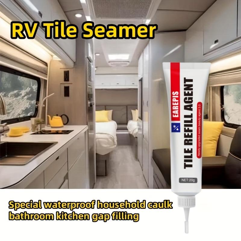 1/3 Pcs Ceramic Tile Joint Waterproof Bathroom Grout Repair Agent Wall Filler Fungi Mould Proof Cleaner Caulking Agent,20ml