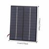 1/2 Pcs Durable 2W 12V Solar Panel Polycrystalline Silicon Lightweight Portable Charger Solar Charger Board Rock Climbing