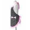 Women's Cake Apron Fashion Bowknot Apron for Women Girls Retro Kitchen Cooking Apron with Pockets Mother's Day Gifts