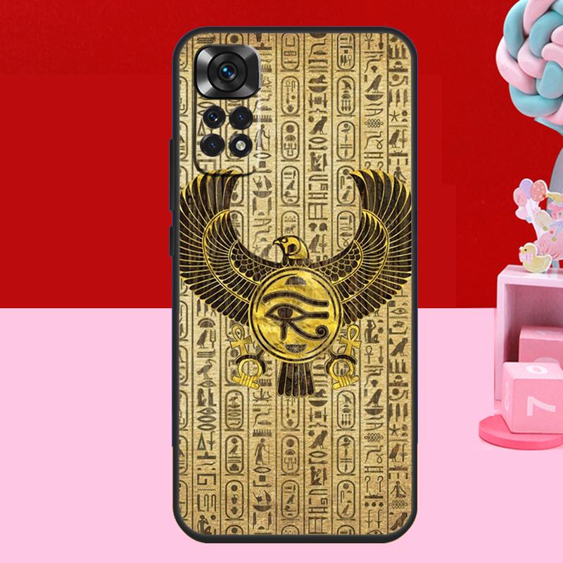Egyptian Eye Of Horus Case For Xiaomi Redmi Note 11 12 13 14 Pro 9 10 Pro 11S 12S Redmi 14C 10C 12C 13C Soft Cover