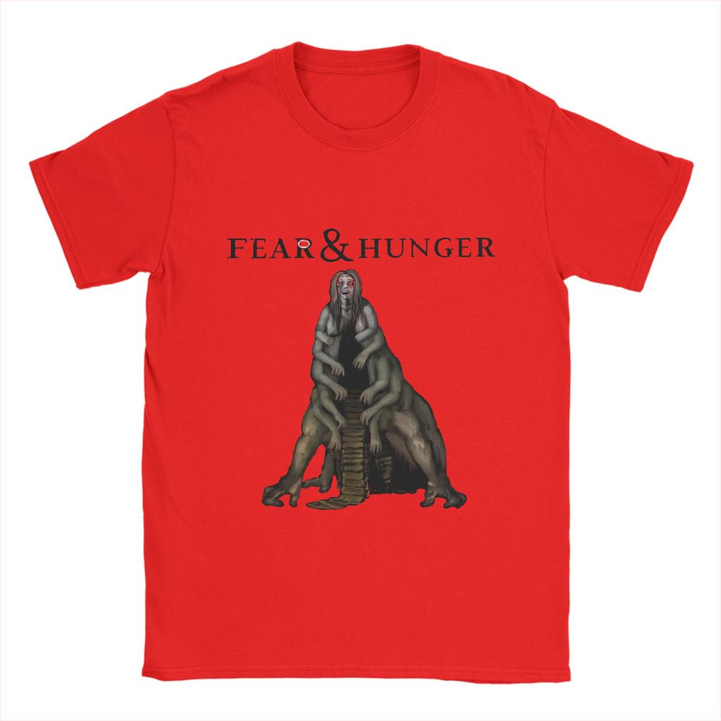 Fear and Hunger Termina  T-Shirt Summer  Popular T-Shirts Men's Cotton O Neck Plus Size 5XL Clothes Short-Sleeved Classic Tops