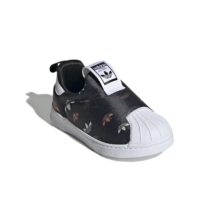 Adidas Superstar 360 I Repeat Logo - Black Baby Sneakers Core-Black Cloud-White Semi-Impact-Orange GX1870