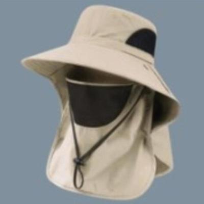 Unisex Windproof Sun Protection Detachable Hat