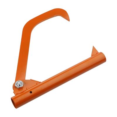 Unverzichtbares 46cm Forst-Multitool Rolle Baumstamm-Stange Garten Hinterhof Aufzug Stamm Schwer Rostbeständig Schräger Haken