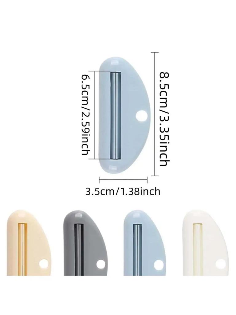 2pcs-Toothpaste Squeezer Manual Squeezed Toothpaste Tube Clips Multifunction Facial Cleanser Dispenser Bathroom Accessories