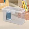 Clear Plastic Storage Boxes with Lids Perfect for Business Cards Game Cards Credit Cards Tissue Containers