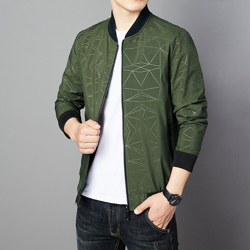Herren Koreanische Freizeitjacke Frühling Herbst Winter Herren Baseballbekleidung Trendjacke Herren Jugend Vielseitig