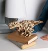 Ugears Tyrannosaurus Wooden Puzzle, Moving, No Glue or Tools Required, 3D Puzzle, Dinosaur Model, Adult, Wooden Assembly Kit, Advanced
