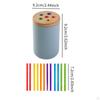 Color Shape Sorting Box Educational Toy Early Learning Montessori for 3 4 5 Year Old