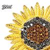 Flower Accessory Brooch Pin Large Sunflower Design Lapel Pin