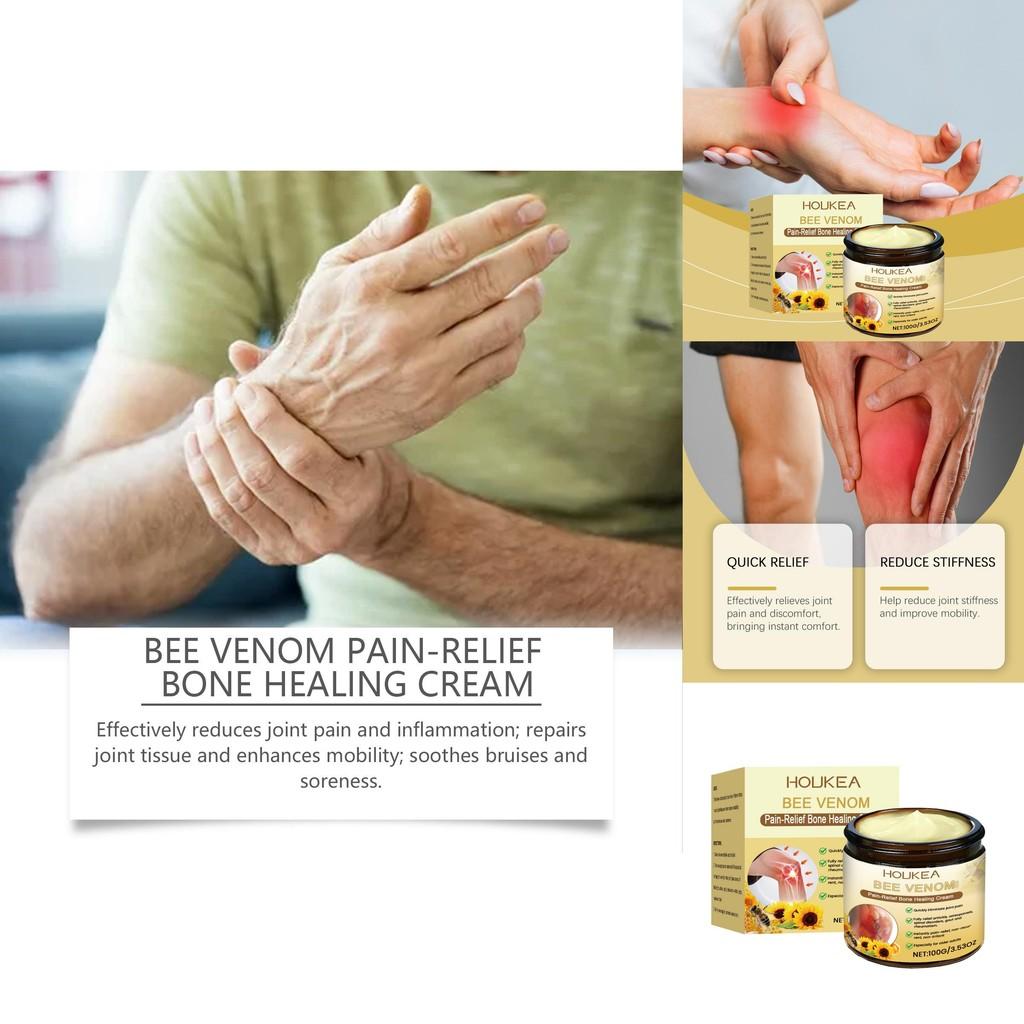 Houkea Bee Venom Joint Relief Cream Soothing Formula For Muscle And Joint Care