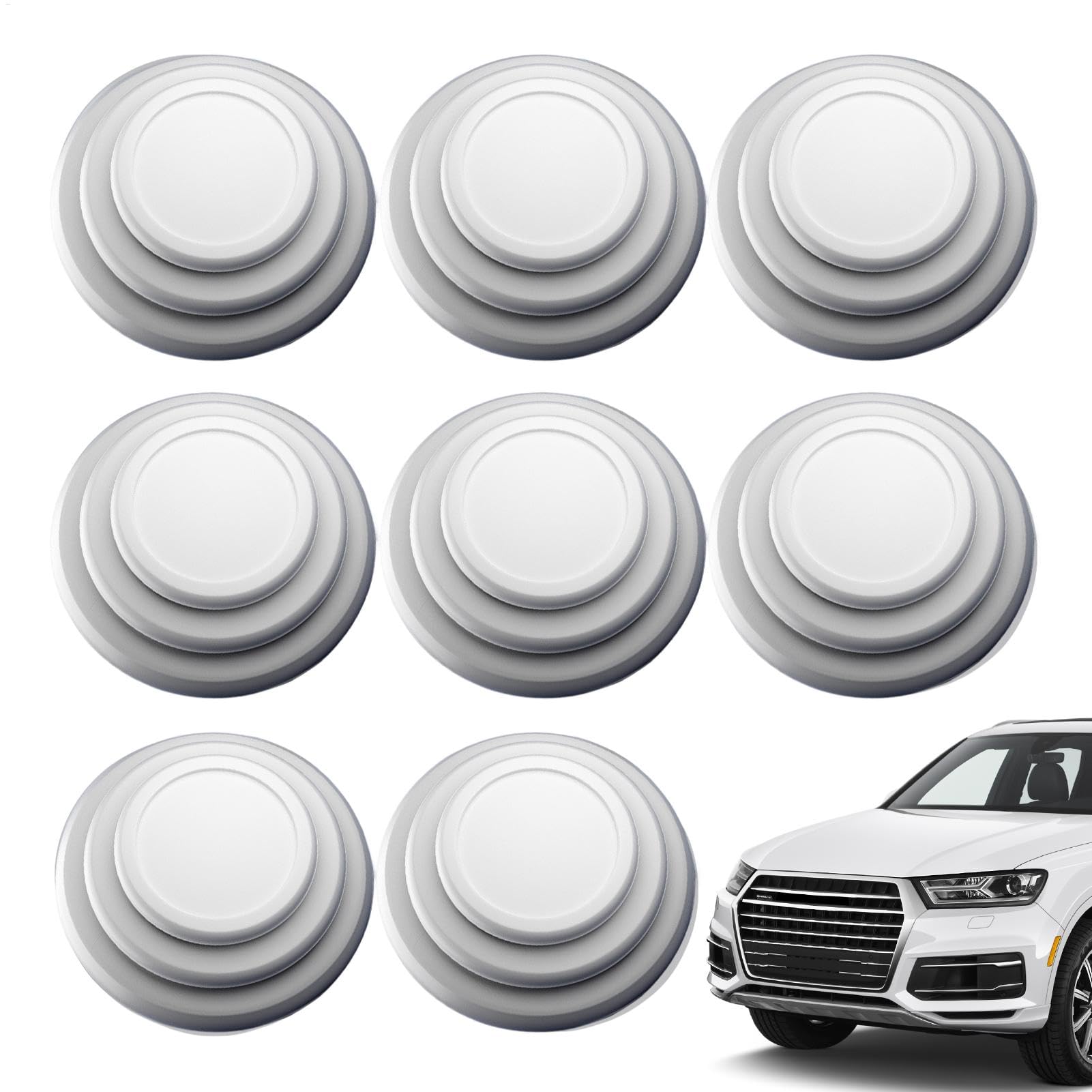 

ETUCYNG 40pcs Car Door Shock Absorbing Cushion,Car Door Cushion Pad,Car Door Shock Absorbing Pad,Car Please refer to the description білий