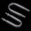 Aquarium U Shaped Air Pipe Connector Fish Tank Co2 Refiner Glass Tube Co2 Oxygen Tube For Co2 Diffuser Air Pump Accessories