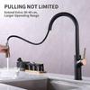 Kitchen Faucet,360 Rotating Kitchen Mixer Tap,Kitchen Faucet Sprayer Black Kitchen Mixer Tap with 2 Modes,High Pressure Kitchen Faucet,Kitchen Mixer T